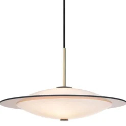 Discount Halo Designs Orbit takpendel 40 cm - Antikk messing/Opal Messing / Opal