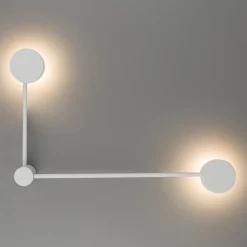 Discount Nowodvorski Orbit 2 vegglampe 20/40 - Hvit
