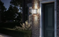 Online NorDesign Orcus 250 vegglampe utendørs 3000 Kelvin 15W IP65 Dimbar - grå Antrasitt