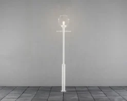 New Konstsmide Orion stolpe 240cm - Hvit