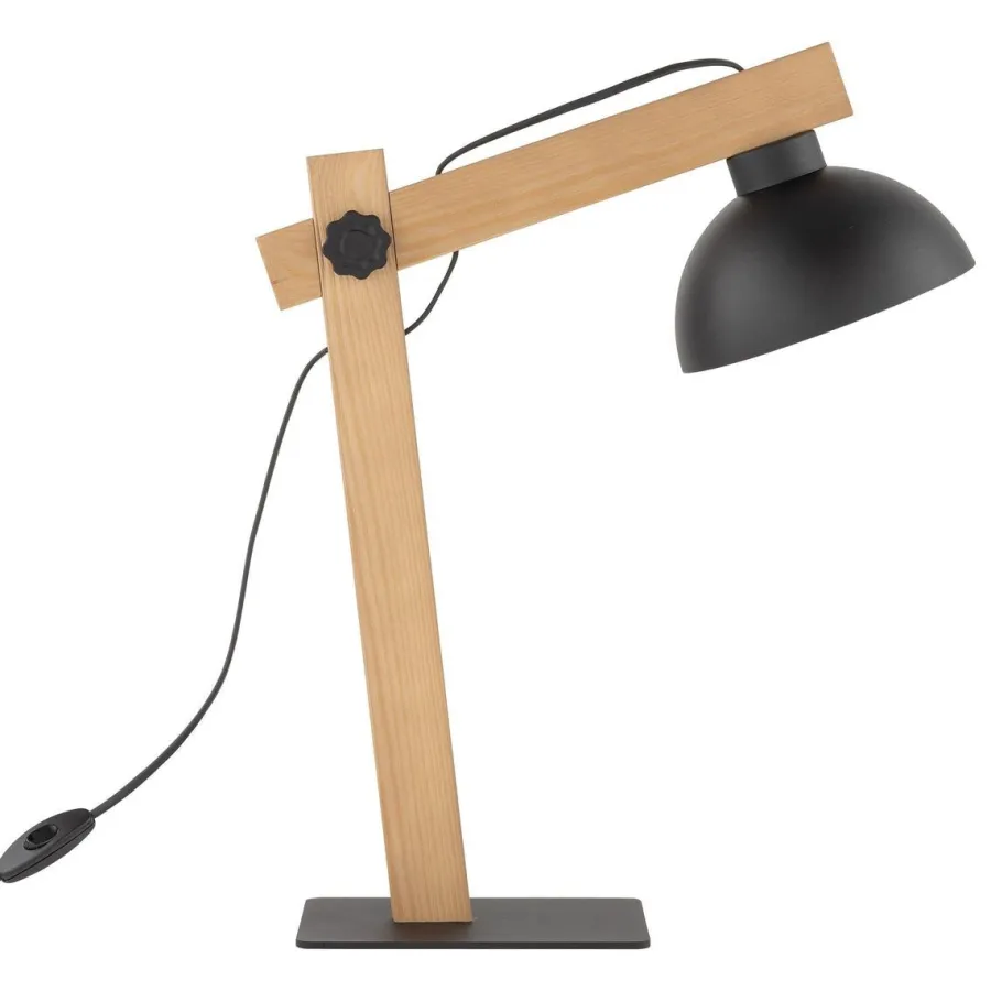 New TK Lighting Oslo bordlampe Brun