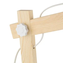 New TK Lighting Oslo bordlampe Brun