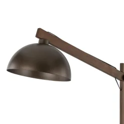 Discount TK Lighting Oslo gulvlampe Brun