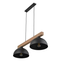 Hot TK Lighting Oslo takpendel 2-lys Svart