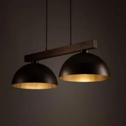 Hot TK Lighting Oslo takpendel 2-lys Svart