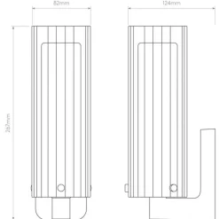Clearance Astro Lighting Ottavino vegglampe IP44 - Krom