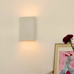 Discount Lucide Ovalis vegglampe opp/ned