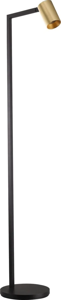 NorDesign Oz K1 gulvlampe - Svart/Gullfarget Svart / Gull