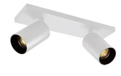 Online NorDesign OZ K2 taklampe med 2 spotter - hvit/Svart Hvit / Svart