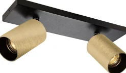 Clearance NorDesign OZ K2 taklampe med 2 spotter - Svart