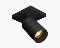 New NorDesign OZ K1 taklampe med 1 spott - Svart