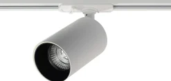 Outlet NorDesign Oz spotskinne 4 spotter 2 meter - Pure white/Svart Pure White / Svart