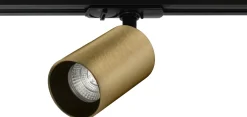 Online NorDesign Oz spotskinne 3 spotter 1 meter - Svart/Messing Svart / Messing