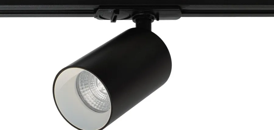 Outlet NorDesign Oz spotskinne 4 spotter 2 meter - Svart/Gull Svart / Gull