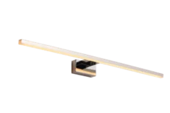 Discount Ms - belysning Paco vegglampe speilbelysning baderom IP44 60 cm 10W - Krom