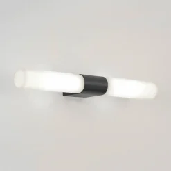 Clearance Astro Lighting Padova vegglampe for baderom IP44 G9 - Svart/Opal Svart / Opal