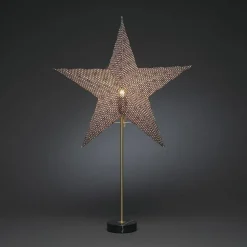 Konstsmide Papirstjerne med marmor Svart