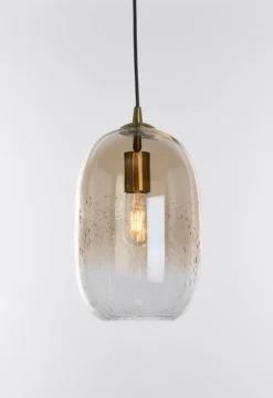 Sale Ms - belysning Paris takpendel 20 cm - Svart/Cognac Svart / Brun
