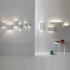 Online Astro Lighting Pella 325 vegglampe opp/ned IP20 E27 - Hvit
