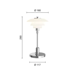Discount Louis Poulsen PH 1/1 bærbar bordlampe