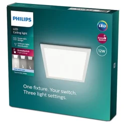 Best Philips CL560 taklampe 12W 4000K 3-steg dim - Hvit