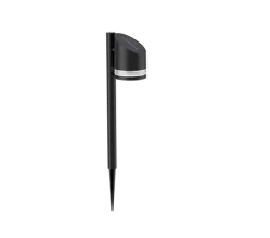 Outlet Philips Fyve hagelys 1,5W 2700 Kelvin IP44 solcelledrevet med dag/natt sensor Svart