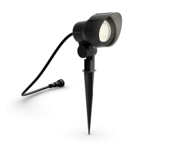 Sale Philips Gardenlink uplight 2700K 6W IP44 ekstra enhet - - 12Volt Svart