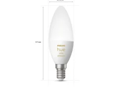 Outlet Philips Hue B39 E14 lyspære 5,2W 2200-6500K White Ambiance