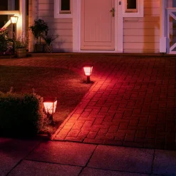 Hot Philips Hue Econic utendørs sokkel white ambiance & color luminairs Svart