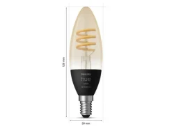 Discount Philips Hue E14 lyspære 4,6W 2200-4500K