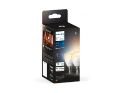 Clearance Philips Hue P45 E14 lyspære 5,1W 2200-6500K White Ambiance - 2 pakning