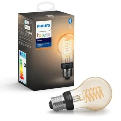 Philips Hue White LED E27 Filament 7,2W, 2100K, dimbar, bluetooth Amber
