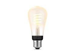 Best Philips Hue white LED 7W E27 ST 64 2200-4500 Kelvin - 60 mm Hvit