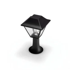 Clearance Philips myGarden Alpenglow portstolpe utendørs IP44 - Svart