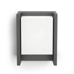 Clearance Philips myGarden Arbour vegglampe utendørs 6W IP44 - Antrasitt