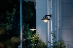 Hot Philips myGarden Cormorant vegglampe utendørs IP44 - Svart