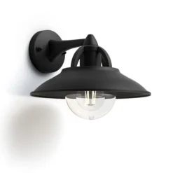 Hot Philips myGarden Cormorant vegglampe utendørs IP44 - Svart