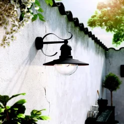 Online Philips myGarden Topiary vegglampe, Svart