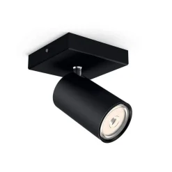 Outlet Philips myLiving Kosipo takspot, matt Svart