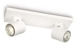 Outlet Philips myLiving Runner dobbel spotskinne Hvit