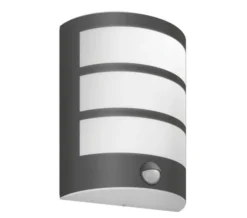 Sale Philips Python vegglampe utendørs IP44 6W LED m/sensor - Antrasitt