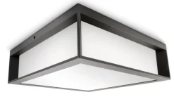 Discount Philips Skies vegg/taklampe utendørs IP44 E27 Antrasitt