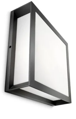 Discount Philips Skies vegg/taklampe utendørs IP44 E27 Antrasitt