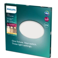 Online Philips superslim taklampe 43 cm 22W 2700 Kelvin 3-step dim