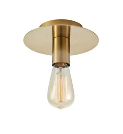 New Marksløjd Piatto taklampe - farget - Messing