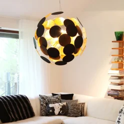 By Rydens Planet taklampe 50 - Sand Svart