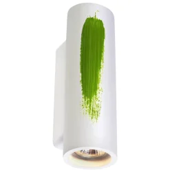 New Slv Plastra vegglampe opp/ned lys GU10 Hvit