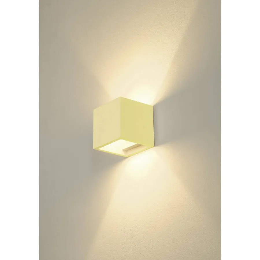 Best Slv Plastra vegglampe opp/ned lys Hvit