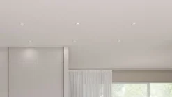 Plejd smart lavtbyggende spot / downlight 2200-4000K IP44 8W RA90 - 6 pakning