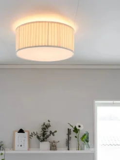 Best Pr home of Scandinavia Ab Plissè taklampe 45 - Hvit